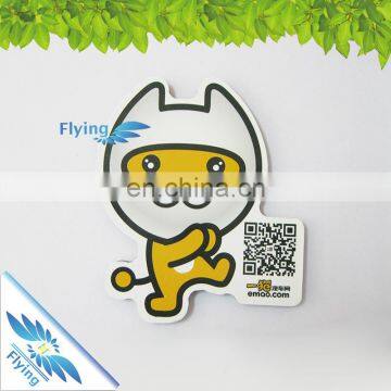 Fashion PVC Refrigerator Home Decoration Paper Shape Fridge Magnet Gift