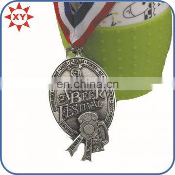 Wholesale New Products Antique Silver Medal Created