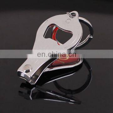 Custom Logo Metal Keychain With Nail Scissors photo-5