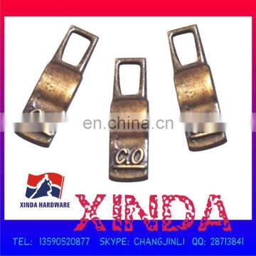 19 x 6mm high-quality zipper puller, made of alloy, excellent accessory for various clothes