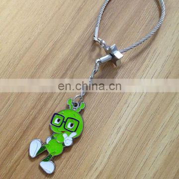 Marketing gift promotion anime painting color spain souvenir keychain