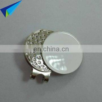 2016 New arrival blank golf ball marker hat clip with company logo