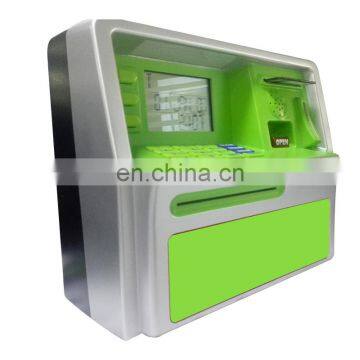 2018 products atm bank money saving bankes toy/plastic cash box