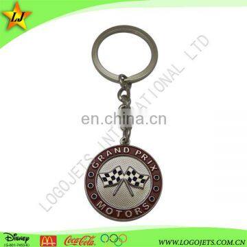 Promotional Metal House Spining Zinc Alloy Metal Keychain