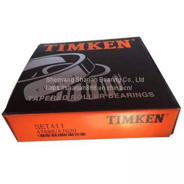 Timken Bearing Made 47686/47620 2018 Hot Sell Inch Taper Roller Bearings