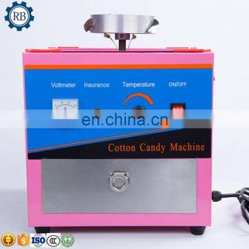 Automatic cotton candy floss maker snack machine with cart candy floss machine motor