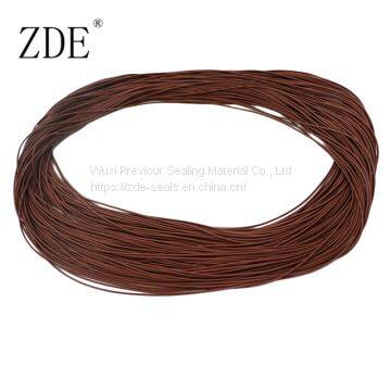 Heat Resistant Oil Resistance Large Size Thin FKM Rubber O Ring photo-3
