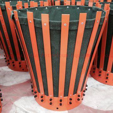 4 - 20 Inch API Metal Steel and Canvas Cement Basket Price photo-4