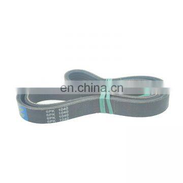 6PK1040 Generator Belt for Cummins Cqkms V-ribbed Belt Diesel Engine Spare Parts Manufacture Factory in China