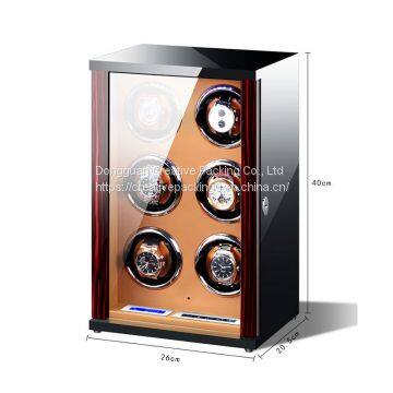 Vertical Design Watch winder  6 Slots Watch Winder  Wrist Watch Winder Box  watch winder suppliers