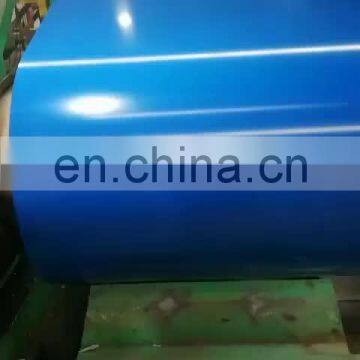 PPGI blue surface prepainted coated galvanized steel coil