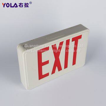 New Type LED Exit Sign Save Energy Exit Signs Green Red Lamp