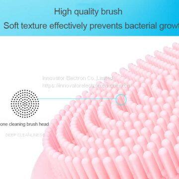 Multi-Function USB Charging Silicone Cleansing Instrument Ultrasonic Electric Facial Cleansing Brush photo-4