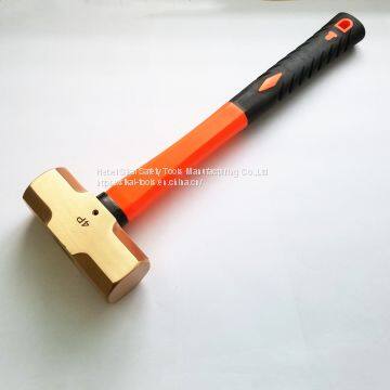 4 lbs fiberglass handle sledge hammer BeCu non sparking tools