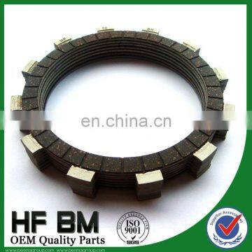 Good Wear-resistance motorcycle bajaj pulsar clutch friction disc CT100,OEM motorcycle clutch friction disc CT100 cheap price