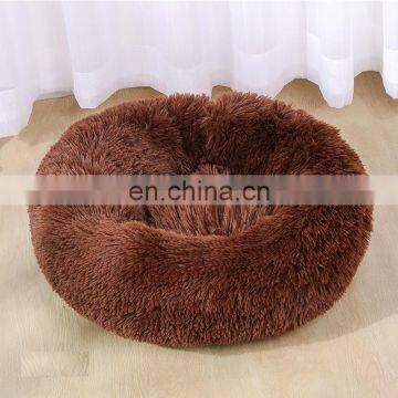 Cheap Hot Sale Donut Pet Bed For Cat Dog Round Dog Plush Bed Support Dropshipping (Size 2XL) photo-6