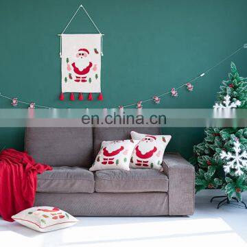 2018 New Design Wall Hanging Decorative Cotton Printing Embroider Tapestry With Tassels photo-4