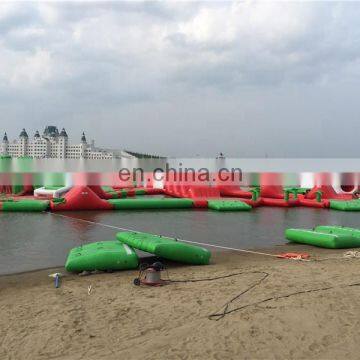Large Blow Up Water Amusement Park Inflatable Floating Water Park On Lake For Sale photo-3