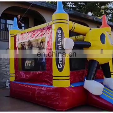 alibaba online shopping airflow bouncy jumping castle smile face bouncer