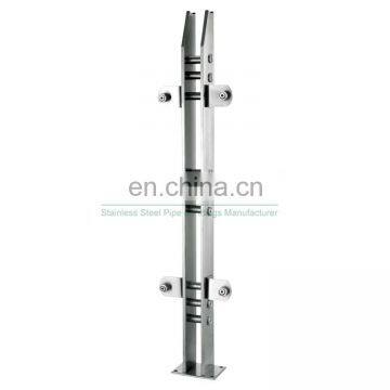 Hot Selling Balcony Stainless Steel Luxury Railing Glass Railing Balustrade Manufacturer From China photo-4