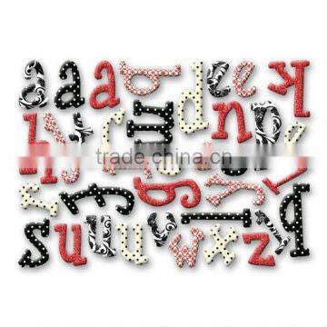 DIY Decor Craft Cube Box Scrapbook Chipboard Alphabet Letter photo-2