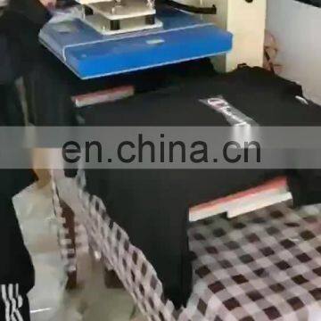 Pneumatic Two Stations heat press machine transfer t shirt printing machine heat press 40*50cm