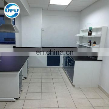 Laboratory Furniture Chemical Resistant Workstation for Chemistry Lab  wall bench