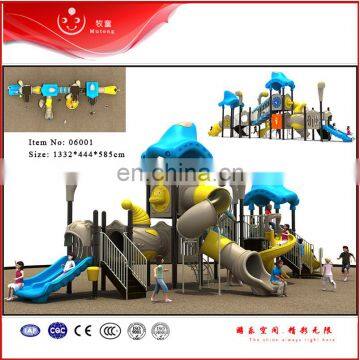 Amusement Park Equipment Kids Play Area Used Outdoor Playground Plastic Slide for Sale photo-6