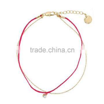 WL1109 Simple chain bracelet personalized infinity gold jewelry clasps chain bracelets