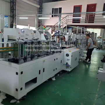 Kn95 Face Mask Making Machine, Fully Automatic Kn95 /n95 Mask Machine, 3d Mask Production Line