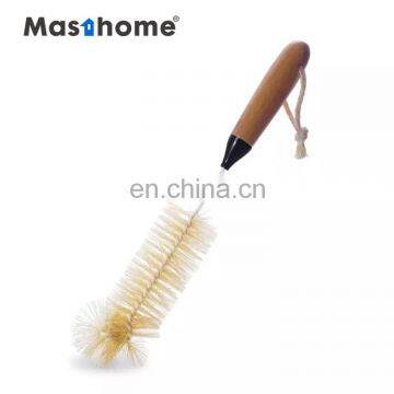 Masthom High Quality Durable bamboo Handle  Hot Sale Bottle Brush For Kinds of Bottle