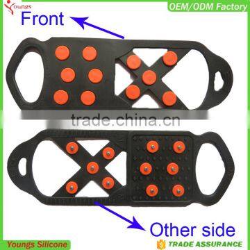 2016 Winter Spikes Shoe Snow Protectors Silicone Anti-slip Ice Cleats Ice Shoes Spike photo-6