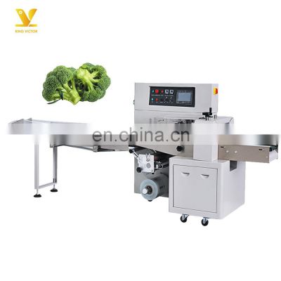 Garment Semi Automatic Baby Diaper Surgical Glove T-shirt Packaging Avocado Broccoli Chicken Packing Machine