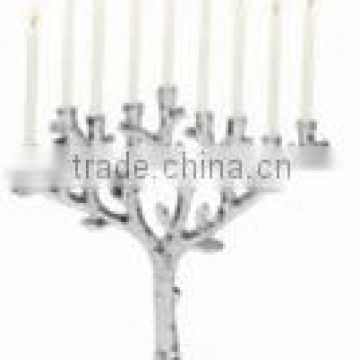 Menorah Jewish Candelabra Candle Holder