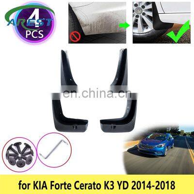 for KIA Forte K3 YD 2014 2015 2016 2017 2018 Cerato Front Rear Mudguards Mudflaps Fender Mud Flap Splash Guards Car Accessories