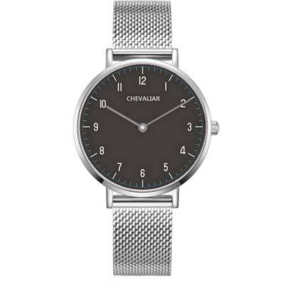 Stainless Steel Ultrathin Women Watches Man Fashion Quartz Watch photo-4