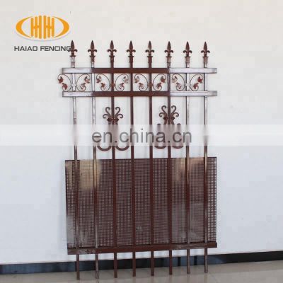 high quality direct professional supplier ISO factory wrought iron gate used