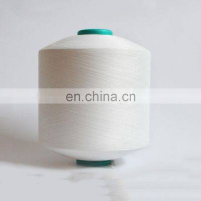 Manufacturer Knitting Yarn Wholesale Acy Dty 200D/96F with 40D Spandex Air Covered Yarn Covered Polyester Recycled Dty Yarn