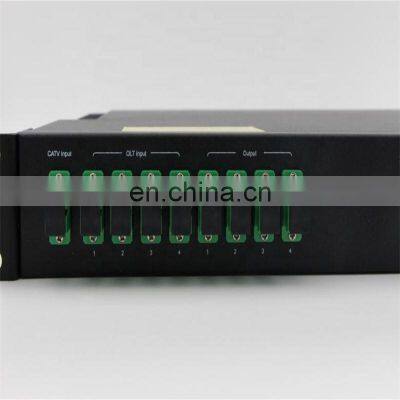 SC/APC 21dB WDM EDFA 1550nm 16port Catv Edfa Combiner photo-2