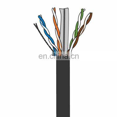 Tnaghu OEM PRICE 23AWG 4PR 0.5MM CCA 1000FT 305M BULK UTP CABLE CAT6 OUTDOOR