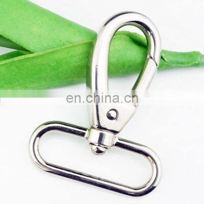 Environmental Galvanized silver snap dog hook for handbag hardware accessories