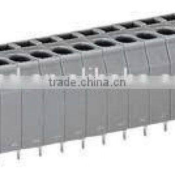 Spring Terminal Block Connection with two row pin
