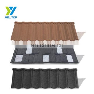 High Quality Building Material Stone Coated Metal Roofing Tile/ Sand Coated Roof sheet