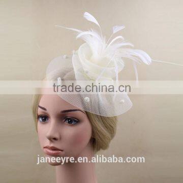 New British Style Feather Fascinator For Party Girls Hair Ornament Wholesale Quality Choice photo-5