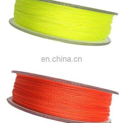 high quality 300M super strong 4 strands 4lb-150lb fishing line multifilament pe  braided high strength fishing line