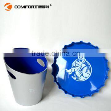 Custom Printed Round Bar Serving Tray photo-5