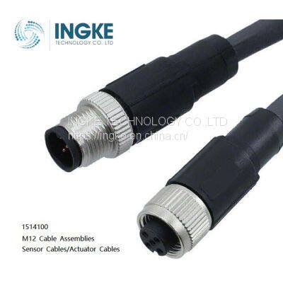 INGKE,1514100,Sensor Cables / Actuator Cables,M12 Cable Assemblies