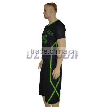 OEM Cool Design Sublimated Mesh Short Sleeve Dri Fit Basketball Jersey Wholesale photo-3
