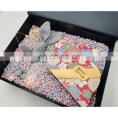 Personalized Premium Navy Blue Color Magnet Foldable Easter Gift Packing Box photo-3