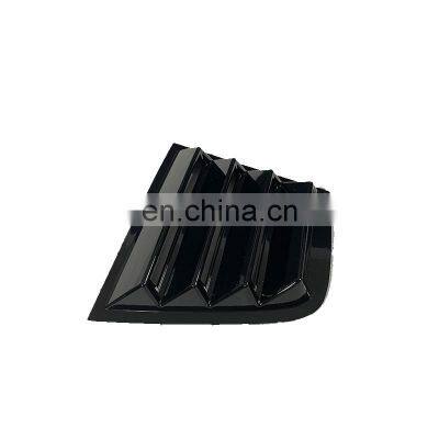 Honghang Manufacture Rear Side Window Louvers, OEM PP Plastic Window Shadow Louvers For Dodge Charger 2015 2016 2017 2018 2019